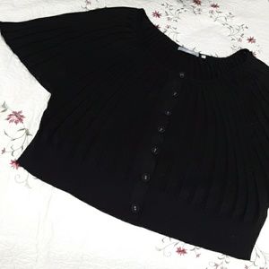 NY Collection black sweater